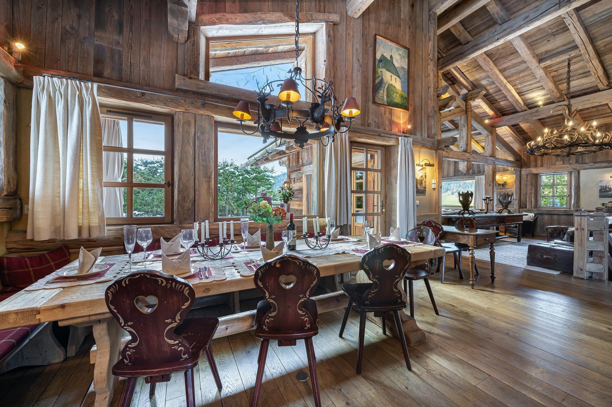 Escalade, location chalet Megève — photo 3