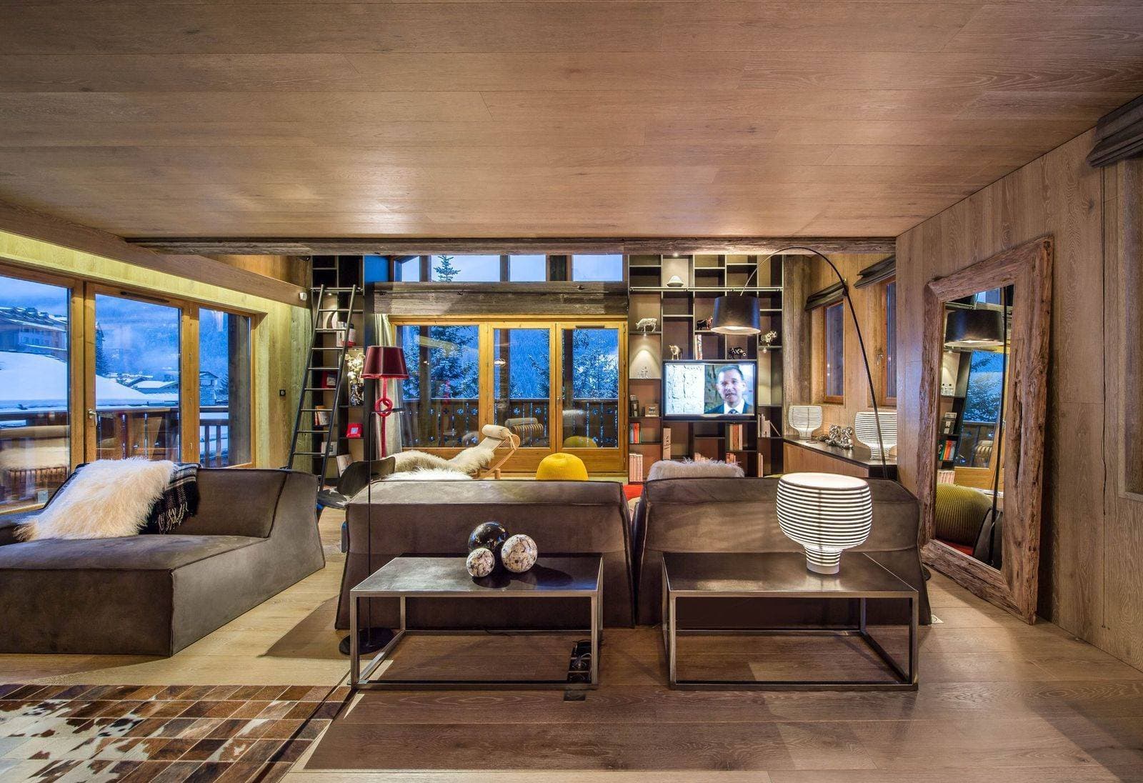 Overview, chalet rental in Courchevel — photo 3