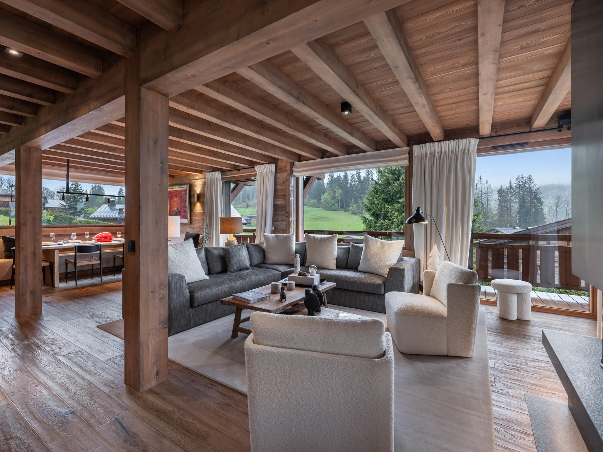 Myosotis mgv, location chalet Megève — photo 3