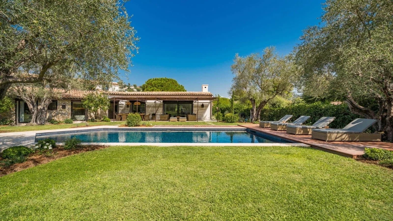 Villa Les Oliviers, location villa Mougins — photo 4