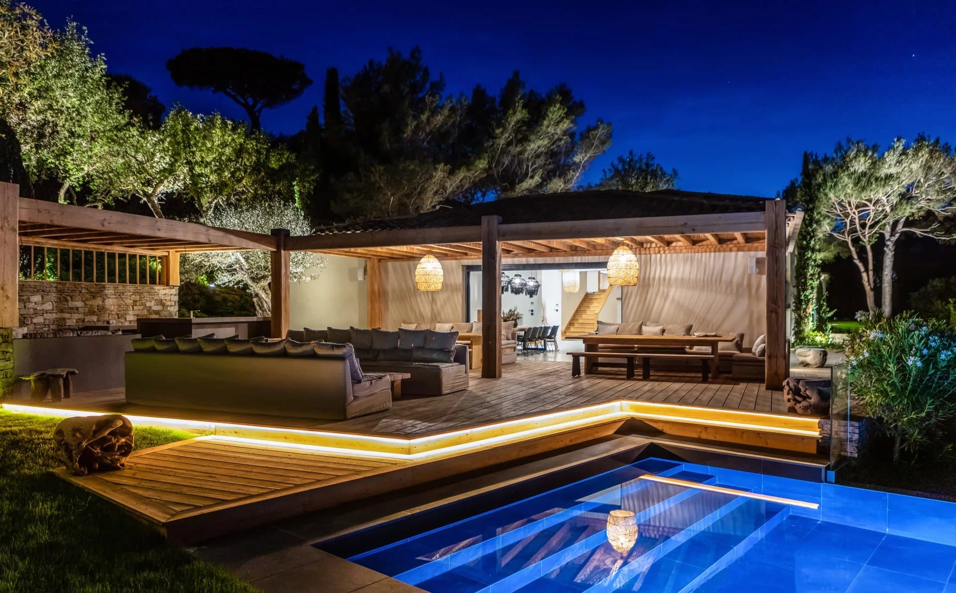 Villa Tara, location villa Saint-Tropez — photo 3