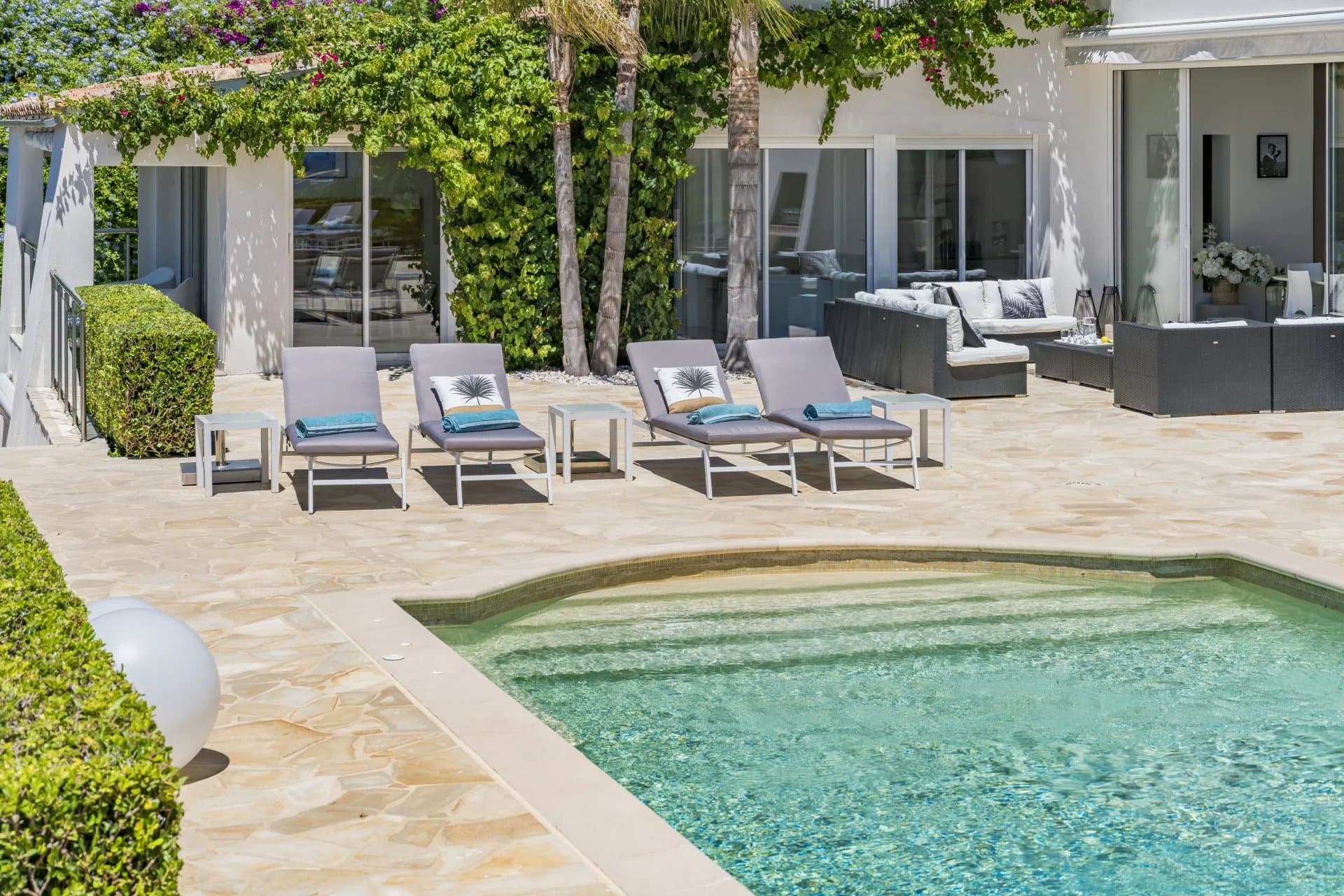 Villa Croisette, location villa Cannes — photo 3