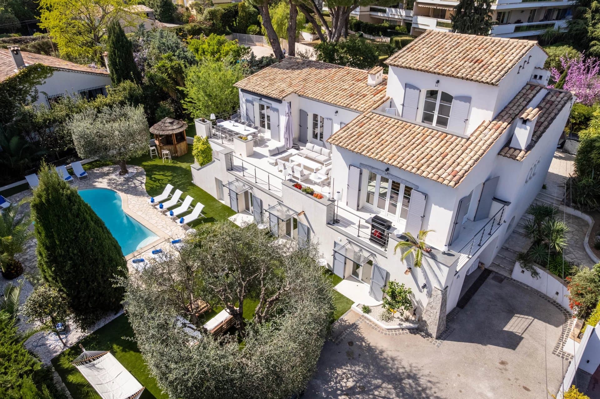 Villa Alba, location villa Cannes