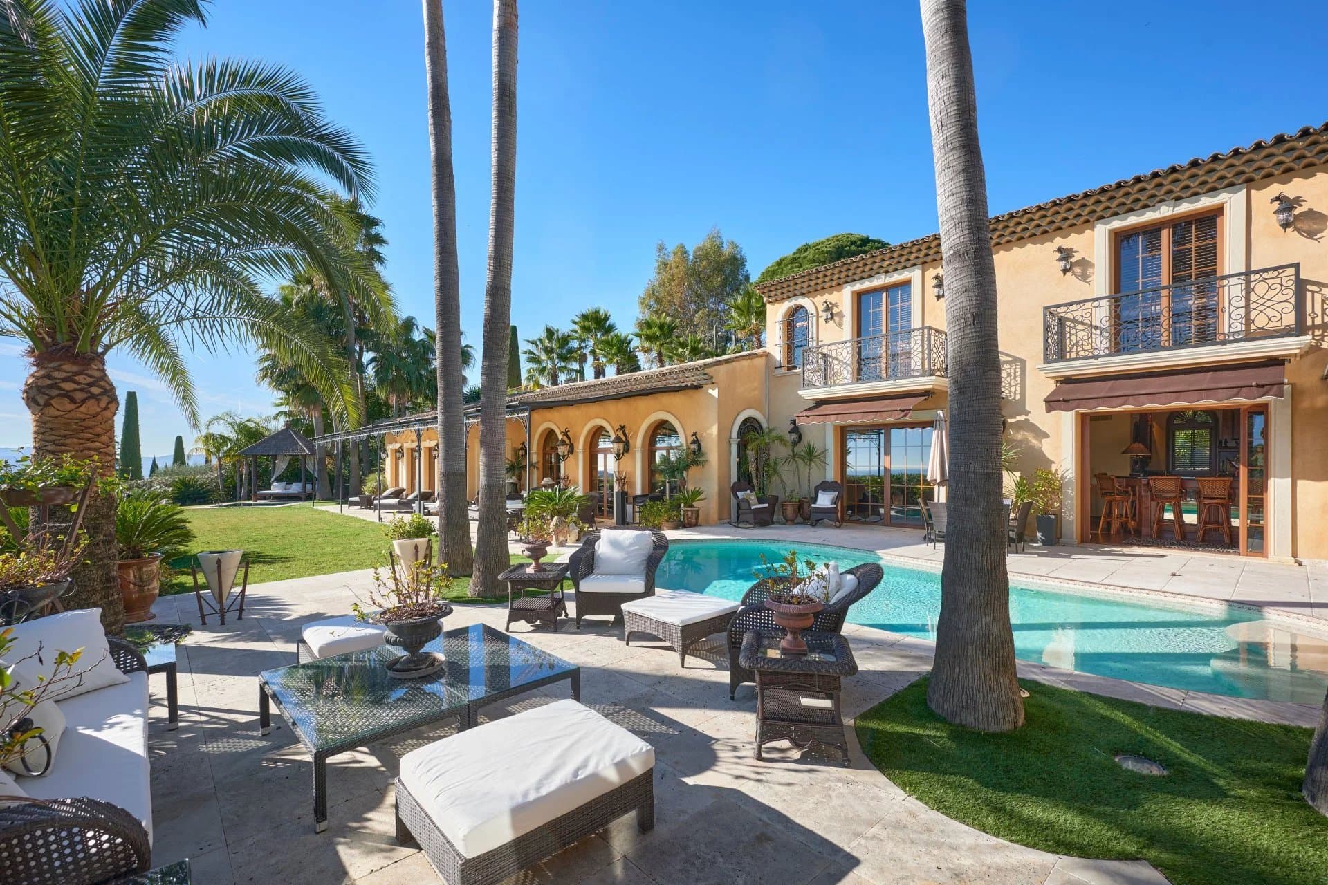 Villa Palmeraie, location villa Mougins
