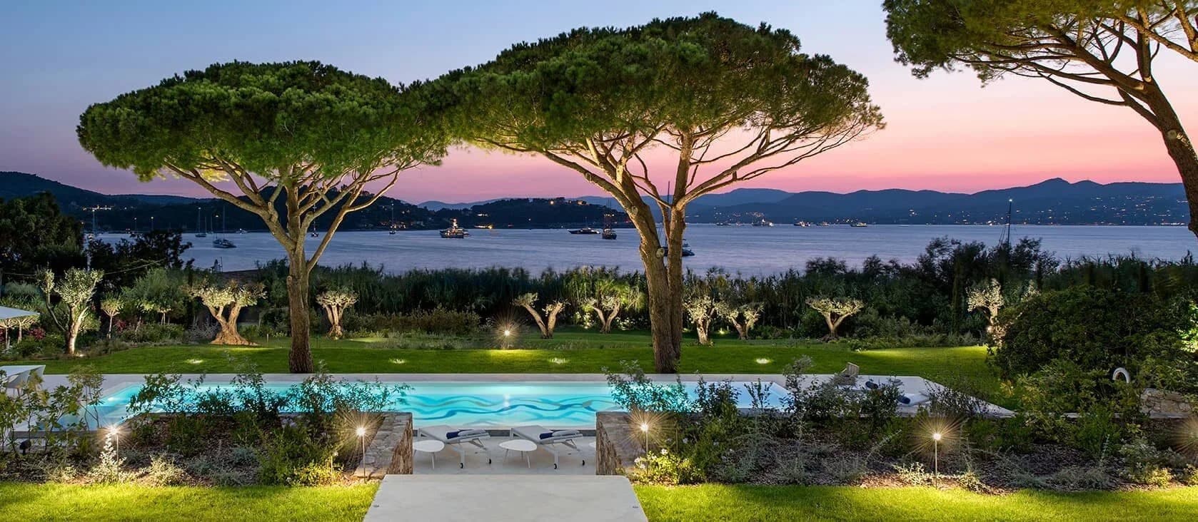 Villa Canoubwest, location villa Saint-Tropez