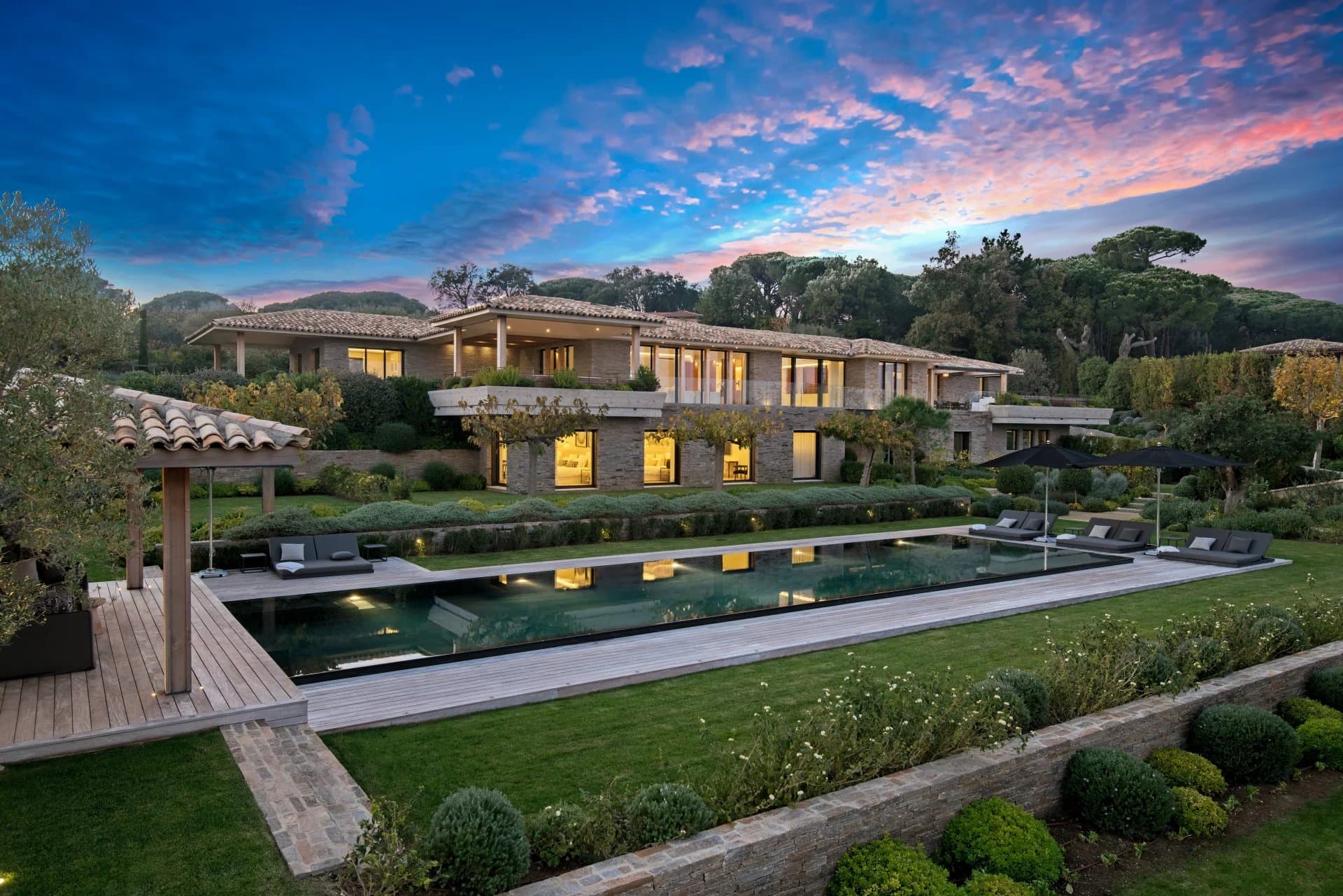Villa Oliveraie, location villa Saint-Tropez
