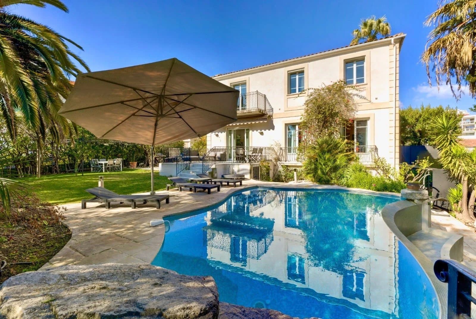 Villa Lagune, location villa Cannes