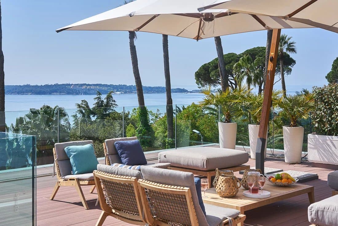 Villa Cristal, location villa Cannes
